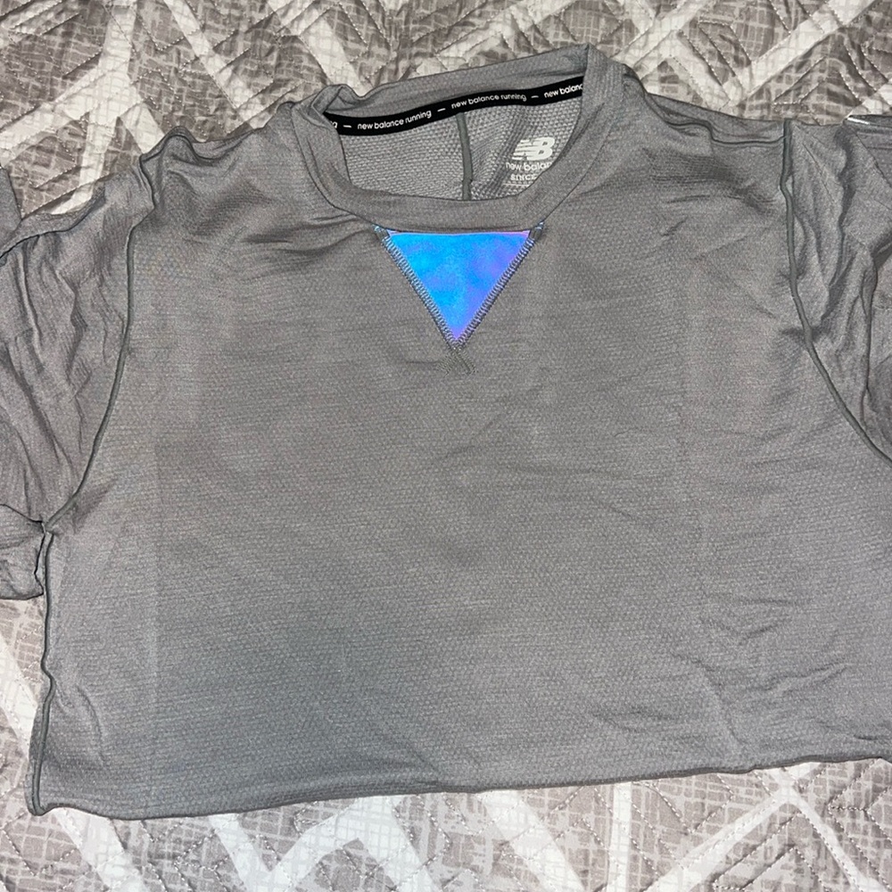 Reflective running shirt